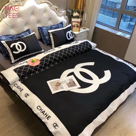 chanel bedding black|Chanel bedspreads clearance.